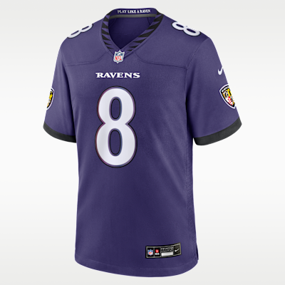 NFL レイブンズ ラマー・ジャクソン NIKE リミテッドジャージ【MD】 Lamar Jackson Baltimore Ravens Men's Nike NFL Game Jersey. Nike PT